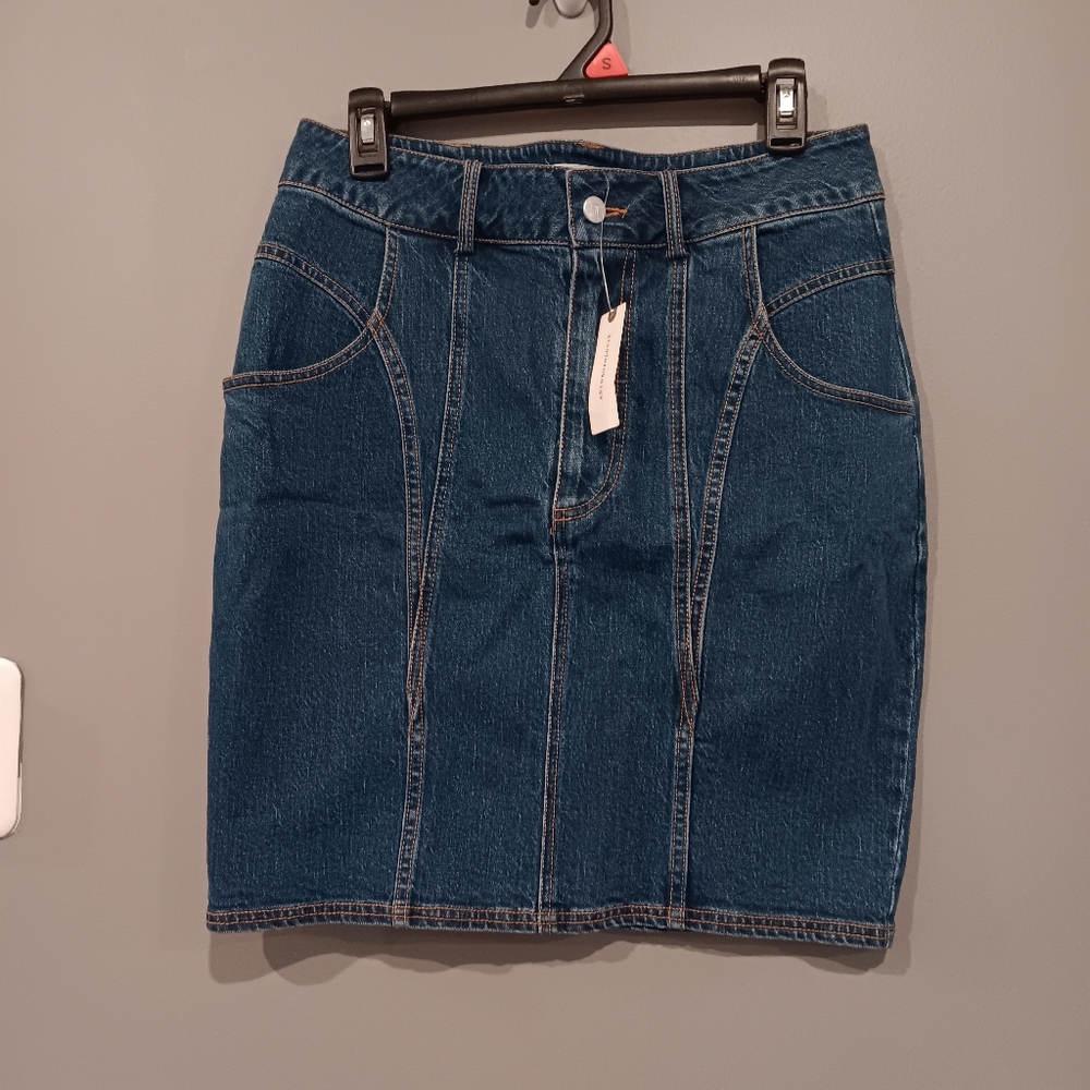 Anthropologie x Pilcro Denim Pencil Skirt